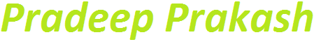 Logo Pradeep Prakash